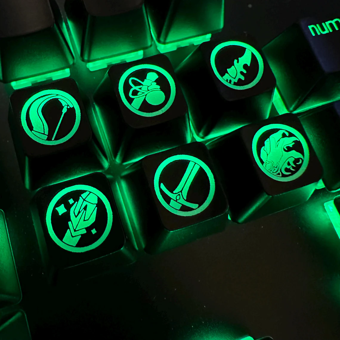 World of Warcraft Keycaps on Etsy